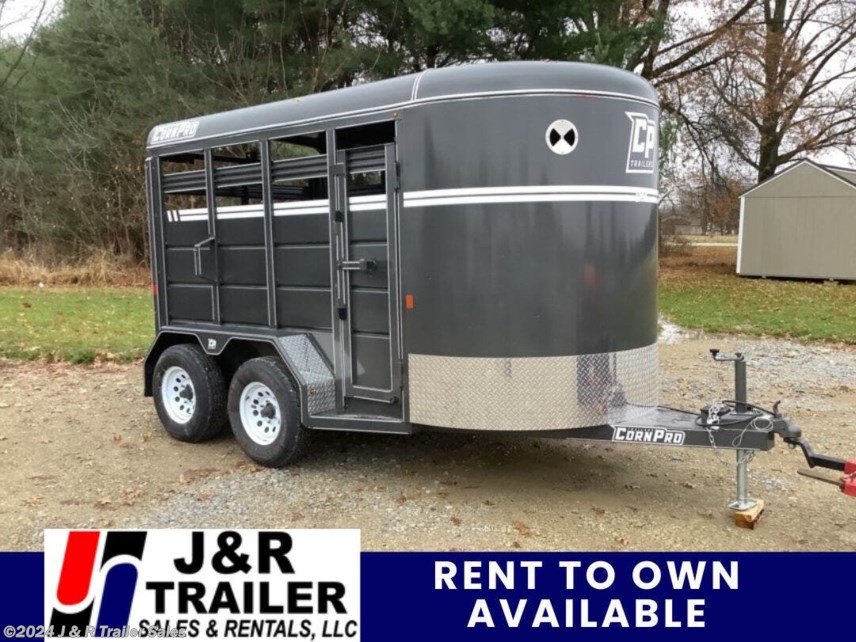 New 2024 CornPro 12&apos; Stock Trailer 7K GVWR available in Orrville, Ohio