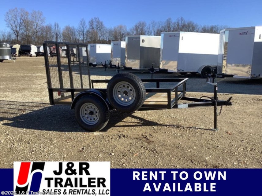 New 2024 P&T Trailers P&amp;T Trailers 5X8 SA Utility 2900lbs GVWR available in Orrville, Ohio