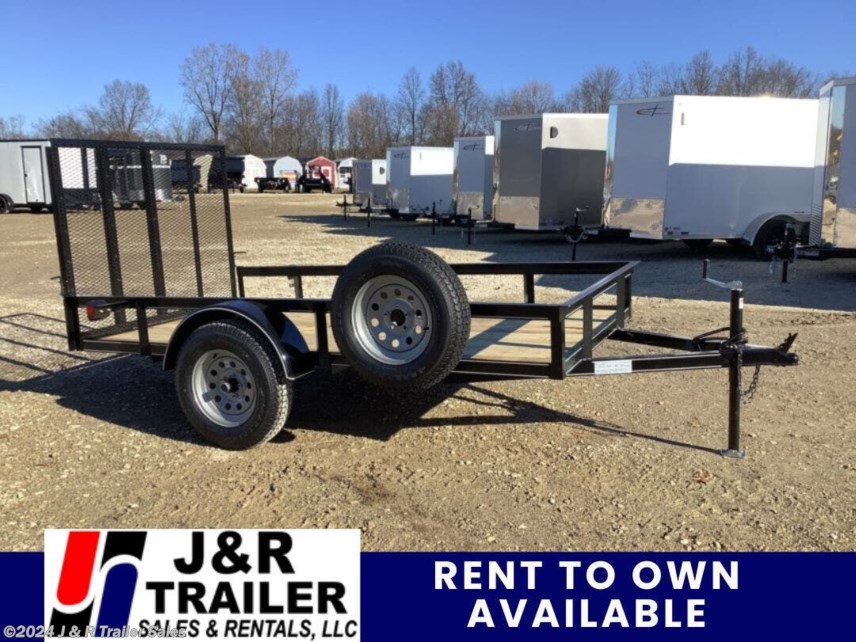 New 2024 P&T Trailers 6X10SA Utility 2900lbs GVWR available in Orrville, Ohio