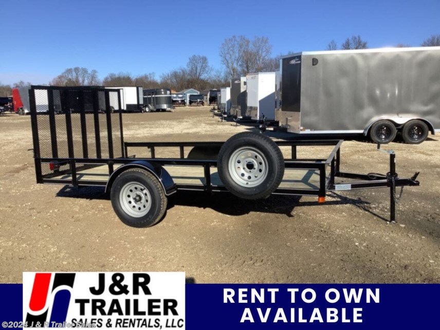 New 2024 P&T Trailers 6X12SA Utility 2900lbs GVWR available in Orrville, Ohio