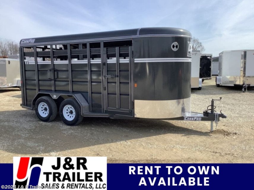 New 2024 CornPro 16&apos; Stock Trailer 7K GVWR available in Orrville, Ohio