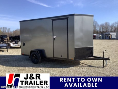 &lt;p&gt;stock # 015875&lt;/p&gt;
&lt;p&gt;This trailer is for sale at J&amp;amp;R Trailer Sales in Orrville Ohio . We offer Rent To Own Financing and also offer traditional financing.&lt;/p&gt;
&lt;p&gt;&lt;strong&gt;2025 Cross 6x12 Cargo Trailer&amp;nbsp;&lt;/strong&gt;&lt;/p&gt;
&lt;p&gt;612SA Alpha Series&lt;/p&gt;
&lt;p&gt;4 Flat Connector&lt;/p&gt;
&lt;p&gt;&lt;strong&gt;1 PC Aluminum Roof&lt;/strong&gt;&lt;/p&gt;
&lt;p&gt;LED Lights&lt;/p&gt;
&lt;p&gt;Limited 3 Yr Warranty&lt;/p&gt;
&lt;p&gt;Arrow Wedge&lt;/p&gt;
&lt;p&gt;&lt;strong&gt;6&quot; Additional Height (78&quot; Interior Height)&lt;/strong&gt;&lt;/p&gt;
&lt;p&gt;2X3 Welded Tubular Main Frame&lt;/p&gt;
&lt;p&gt;Safety Chains&lt;/p&gt;
&lt;p&gt;3500 LB Spring Axle Derated to 2990 LB GVWR&lt;/p&gt;
&lt;p&gt;ST205/75R15 Radial Tires&lt;/p&gt;
&lt;p&gt;2&quot; Coupler&lt;/p&gt;
&lt;p&gt;5K Topwind Jack&lt;/p&gt;
&lt;p&gt;Ramp Door W/ Spring Assist&lt;/p&gt;
&lt;p&gt;32&quot; RV Style Side Door&lt;/p&gt;
&lt;p&gt;3/8&quot; Water Resistant Walls&lt;/p&gt;
&lt;p&gt;3/4&quot; Water Resistant Floor&lt;/p&gt;
&lt;p&gt;&lt;strong&gt;.030 Screwless Aluminum Exterior Sides&lt;/strong&gt;&lt;/p&gt;
&lt;p&gt;&lt;strong&gt;Black out package&lt;/strong&gt;&lt;/p&gt;
&lt;p&gt;Fixed Side Vents&lt;/p&gt;
&lt;p&gt;24&quot; ATP Gravel Guard&lt;/p&gt;
&lt;p&gt;Brushed Aluminum Fenders&lt;/p&gt;
&lt;p&gt;12 Volt Interior Wall Switch&lt;/p&gt;
&lt;p&gt;Interior LED Light&lt;/p&gt;
&lt;p&gt;Please contact us to verify that this trailer is still available. All prices are subject to Tax, Title, Plates . All Trailers are discounted for Cash or Finance Price ! We charge a convenience fee on credit card purchases. J&amp;amp;R Trailer Sales &amp;amp; Rentals, LLC is located near Wooster Ohio, Apple Creek Ohio, Kidron OH, Dalton OH, Fredericksburg Ohio, Akron Ohio, New Philadelphia Ohio, Pittsburgh PA, &amp;nbsp;Pennsylvania State line. Come see us for the best deal on Dump Trailers, Equipment Trailers, Flatbed Trailers, Skidloader Trailers, Tiltbed Trailer, Bobcat Trailer, Farm Trailer, Trash Trailer, Cleanup Trailer, Hotshot Trailer, Gooseneck Trailer, Trailor, Load Trail Trailers for sale, Utility Trailer, ATV Trailer, UTV Trailer, Side X Side Trailer, SXS Trailer, Mower Trailer,Truck Flatbeds, Tank Trailers, Hydraulic Dovetail Trailers, MAX Ramp Trailer, Ramp Trailer, Deckover Trailer, Pintle Trailer, Construction Trailer, Contractor Trailer, Jeep Trailers, Buggy Hauler Trailers, Scissor Lift Trailers, Used Trailer, Car Hauler, Car Trailers, Lawncare Trailers, Landscape Trailers, Low Pro Trailers, Backhoe Trailers, Golf Cart Trailers, Side Load Trailers, Tall Sided Dump Trailer for sale, 3&#39; Tall Side Dump Trailer, 4&#39; tall side dump trailer, gooseneck dump trailer, fold down side dump trailers. We are also an Aluma Aluminum Trailer Dealer. We have Aluminum Trailers for sale in Ohio. We also offer trailer rental in Ohio.&amp;nbsp;&lt;/p&gt;
&lt;p&gt;&amp;nbsp;&lt;/p&gt;
&lt;p&gt;J&amp;amp;R Trailer Sales &amp;amp; Rentals, LLC &amp;nbsp;is not responsible for any Typos, Errors or misprints.&lt;/p&gt;
