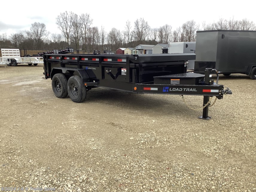 New 2024 Load Trail DL 83&quot; x 14&apos; Tandem Axle Dump Low-Pro Dump Trailer available in Orrville, Ohio