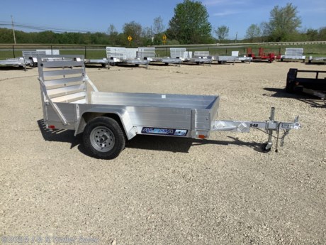 &lt;p&gt;stock # 284648&lt;/p&gt;
&lt;p&gt;This trailer is for sale at J&amp;amp;R Trailer Sales in Orrville Ohio . We offer Rent To Own Financing and also offer traditional financing.&lt;/p&gt;
&lt;p&gt;2024 Aluma 548ESA-S-TG&lt;/p&gt;
&lt;ul style=&quot;font-size: 16px; box-sizing: border-box; margin-top: 0px; margin-bottom: 0px; padding-left: 1.5em; caret-color: #232323; color: #232323; font-family: Arial, &#39; Helvetica Neue&#39;, Helvetica, Arial, sans-serif; -webkit-tap-highlight-color: rgba(0, 0, 0, 0); -webkit-text-size-adjust: 100%;&quot;&gt;
&lt;li style=&quot;box-sizing: border-box; padding-bottom: 0.7em;&quot;&gt;2000# Rubber torsion axle - No brakes - Easy lube hubs&lt;/li&gt;
&lt;li style=&quot;box-sizing: border-box; padding-bottom: 0.7em;&quot;&gt;ST175/80R13 LRC radial tires (1360# cap/tire)&lt;/li&gt;
&lt;li style=&quot;box-sizing: border-box; padding-bottom: 0.7em;&quot;&gt;Steel wheels, 5-4.5 BHP&lt;/li&gt;
&lt;li style=&quot;box-sizing: border-box; padding-bottom: 0.7em;&quot;&gt;Aluminum fenders&lt;/li&gt;
&lt;li style=&quot;box-sizing: border-box; padding-bottom: 0.7em;&quot;&gt;Extruded aluminum floor&lt;/li&gt;
&lt;li style=&quot;box-sizing: border-box; padding-bottom: 0.7em;&quot;&gt;6&quot; Front retaining bumper&lt;/li&gt;
&lt;li style=&quot;box-sizing: border-box; padding-bottom: 0.7em;&quot;&gt;A-Framed aluminum tongue, 48&quot; long with 2&quot; coupler&lt;/li&gt;
&lt;li style=&quot;box-sizing: border-box; padding-bottom: 0.7em;&quot;&gt;4) Stake pockets (2 per side)&lt;/li&gt;
&lt;li style=&quot;box-sizing: border-box; padding-bottom: 0.7em;&quot;&gt;4) Tie down loops (2 per side)&lt;/li&gt;
&lt;li style=&quot;box-sizing: border-box; padding-bottom: 0.7em;&quot;&gt;LED Lighting package, safety chains&lt;/li&gt;
&lt;li style=&quot;box-sizing: border-box; padding-bottom: 0.7em;&quot;&gt;Swivel tongue jack, 1200# capacity&lt;/li&gt;
&lt;li style=&quot;box-sizing: border-box; padding-bottom: 0.7em;&quot;&gt;12&quot; Solid Front and Sides&lt;/li&gt;
&lt;li style=&quot;box-sizing: border-box; padding-bottom: 0.7em;&quot;&gt;Aluminum tailgate / bi-fold tailgate - 50.25&quot; wide x 39&quot; long&lt;/li&gt;
&lt;li style=&quot;box-sizing: border-box; padding-bottom: 0.7em;&quot;&gt;Overall width = 75.5&quot;&lt;/li&gt;
&lt;li style=&quot;box-sizing: border-box; padding-bottom: 0.7em;&quot;&gt;Overall length = 145&quot;&lt;/li&gt;
&lt;li style=&quot;box-sizing: border-box; padding-bottom: 0.7em;&quot;&gt;5 Year Warranty!&lt;/li&gt;
&lt;li style=&quot;box-sizing: border-box; padding-bottom: 0.7em;&quot;&gt;
&lt;p&gt;Please contact us to verify that this trailer is still available. All prices are subject to Tax, Title, Plates . All Trailers are discounted for Cash or Finance Price ! We charge a convenience fee on credit card purchases. J&amp;amp;R Trailer Sales &amp;amp; Rentals, LLC is located near Wooster Ohio, Apple Creek Ohio, Kidron OH, Dalton OH, Fredericksburg Ohio, Akron Ohio, New Philadelphia Ohio, Pittsburgh PA, &amp;nbsp;Pennsylvania State line. Come see us for the best deal on Dump Trailers, Equipment Trailers, Flatbed Trailers, Skidloader Trailers, Tiltbed Trailer, Bobcat Trailer, Farm Trailer, Trash Trailer, Cleanup Trailer, Hotshot Trailer, Gooseneck Trailer, Trailor, Load Trail Trailers for sale, Utility Trailer, ATV Trailer, UTV Trailer, Side X Side Trailer, SXS Trailer, Mower Trailer,Truck Flatbeds, Tank Trailers, Hydraulic Dovetail Trailers, MAX Ramp Trailer, Ramp Trailer, Deckover Trailer, Pintle Trailer, Construction Trailer, Contractor Trailer, Jeep Trailers, Buggy Hauler Trailers, Scissor Lift Trailers, Used Trailer, Car Hauler, Car Trailers, Lawncare Trailers, Landscape Trailers, Low Pro Trailers, Backhoe Trailers, Golf Cart Trailers, Side Load Trailers, Tall Sided Dump Trailer for sale, 3&#39; Tall Side Dump Trailer, 4&#39; tall side dump trailer, gooseneck dump trailer, fold down side dump trailers. We are also an Aluma Aluminum Trailer Dealer. We have Aluminum Trailers for sale in Ohio. We also offer trailer rental in Ohio.&amp;nbsp;&lt;/p&gt;
&lt;p&gt;&amp;nbsp;&lt;/p&gt;
&lt;p&gt;J&amp;amp;R Trailer Sales &amp;amp; Rentals, LLC &amp;nbsp;is not responsible for any Typos, Errors or misprints.&lt;/p&gt;
&lt;/li&gt;
&lt;/ul&gt;
