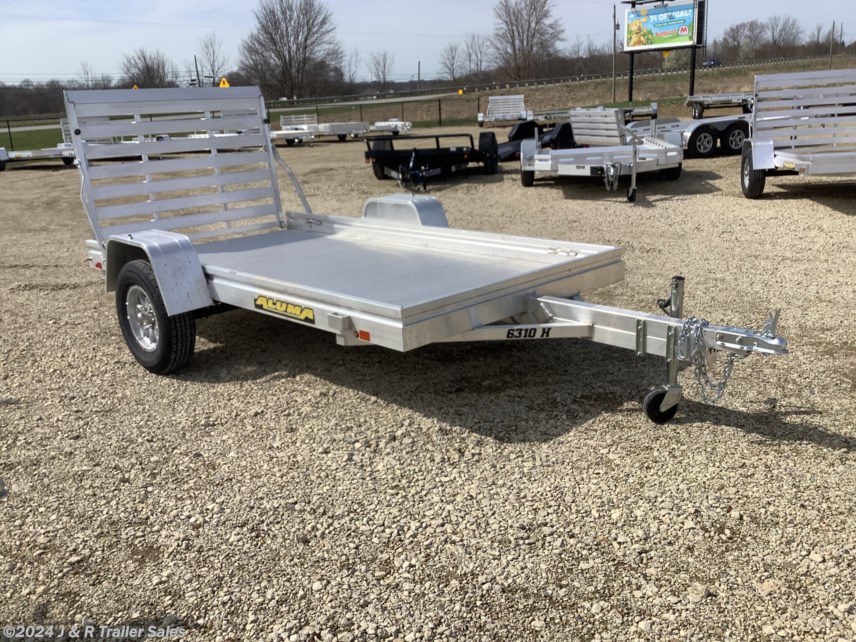 New 2025 Aluma 6310H-S-TG 10&apos; Trailer available in Orrville, Ohio