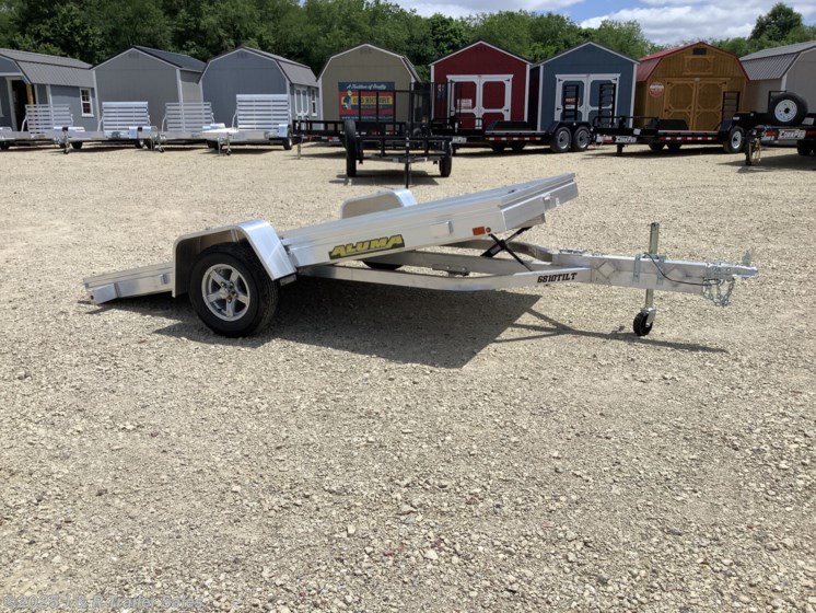 5x10 Utility Trailer for sale New Aluma 6810HTILT 2025 Aluma 6810H