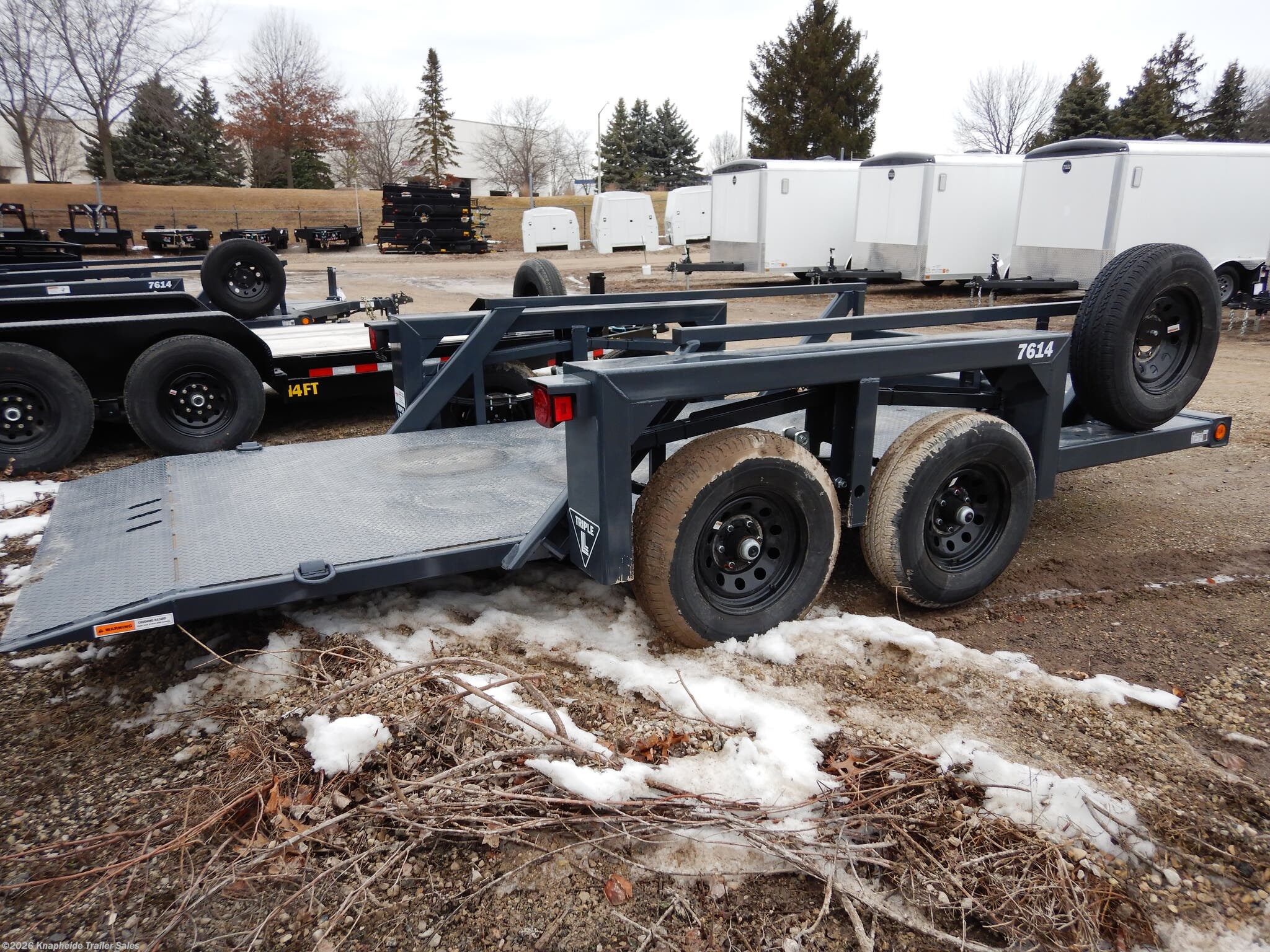 2026 9.9K Equipment Flatbed Trailer photo 7