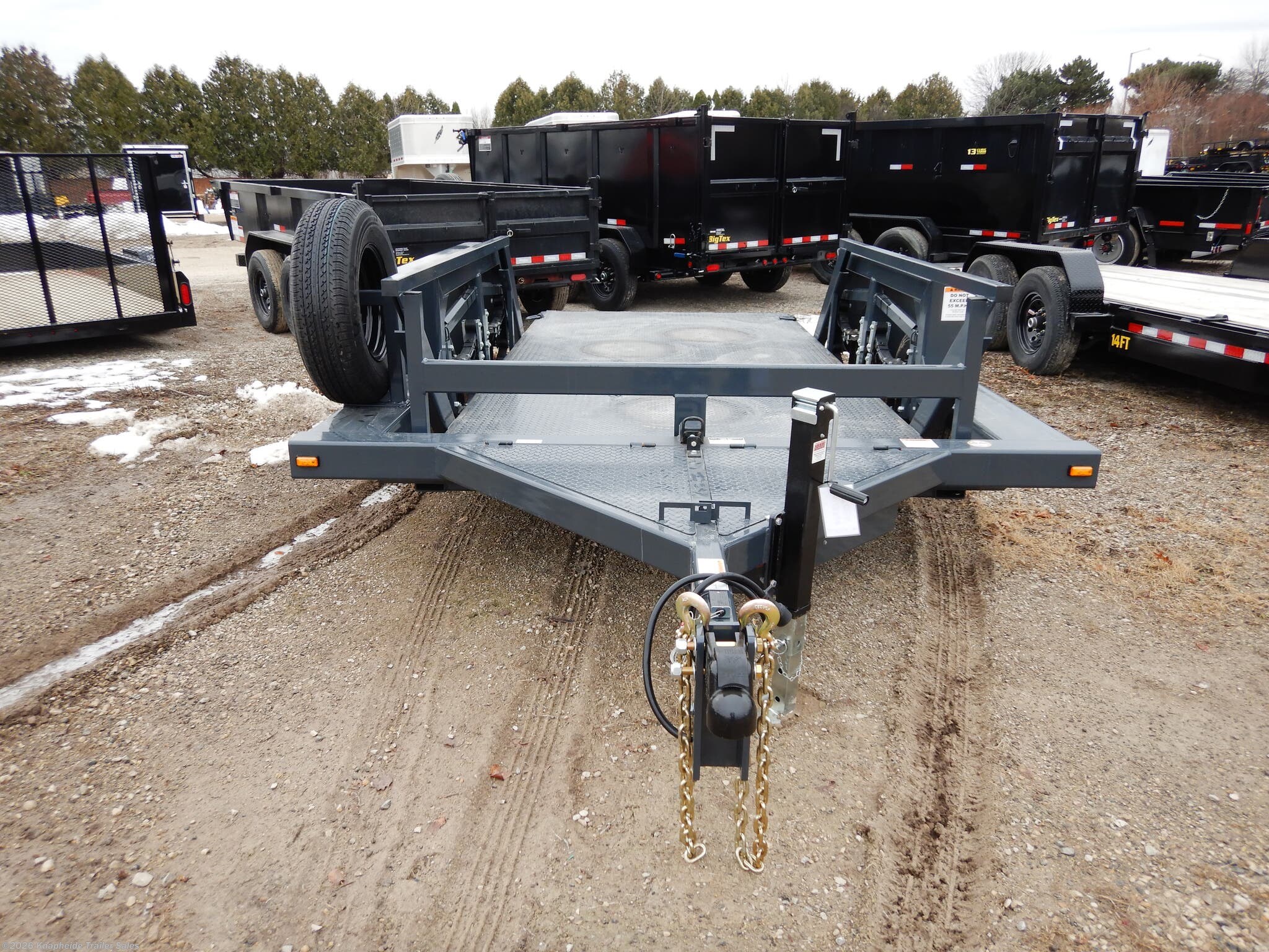 2026 9.9K Equipment Flatbed Trailer photo 3