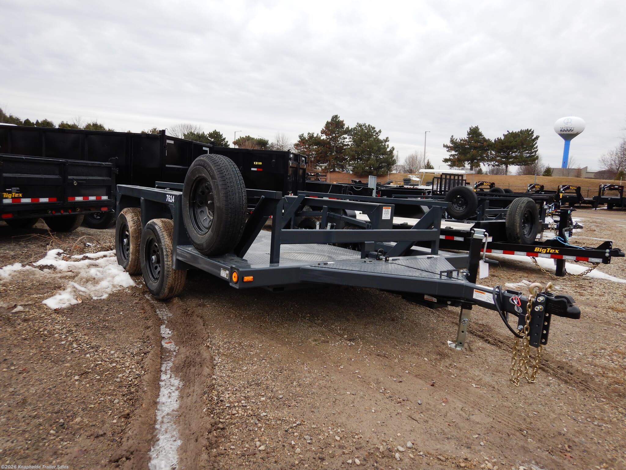 2026 9.9K Equipment Flatbed Trailer photo 4