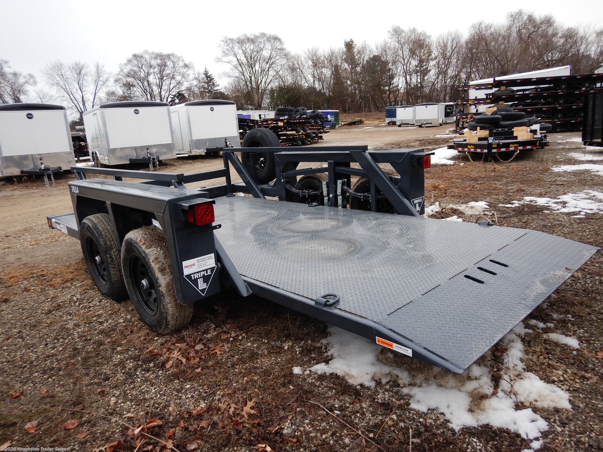 2026 9.9K Equipment Flatbed Trailer photo 8