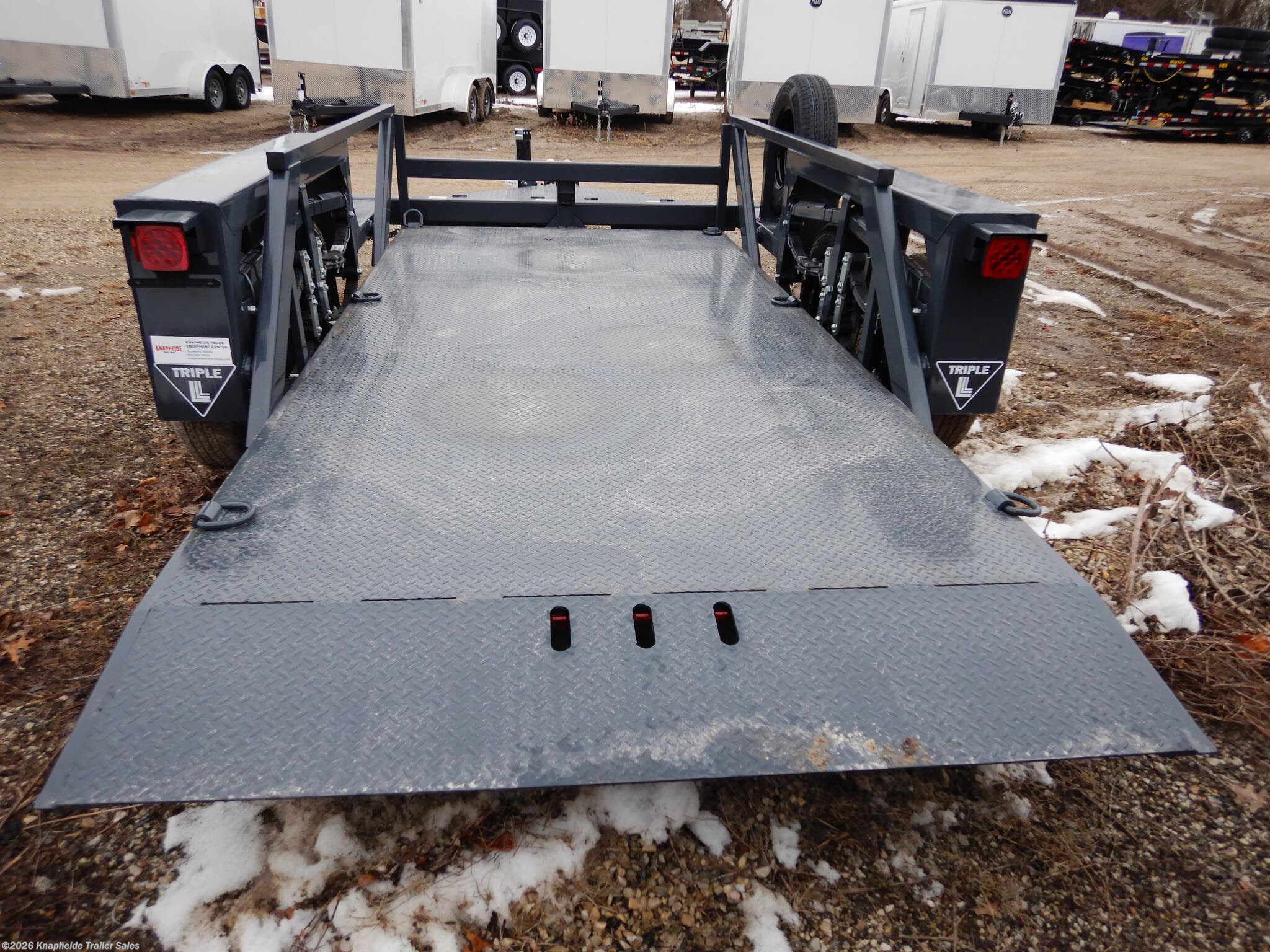 2026 9.9K Equipment Flatbed Trailer photo 5