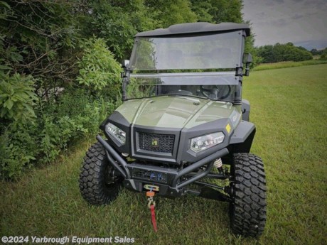 &lt;h3&gt;2021 Hisun Motors Sector 450&lt;/h3&gt;&lt;p&gt;The Sector 450 is the perfect mid-sized UTV with all the features and power of a full-size UTV. Standard with a Roof, Windshield, Side Mirrors, Turn Signals, Winch and aluminum wheels making the Sector 450 the ultimate mid-size Side-X-Side. Packed with a 454cc Single Cylinder EFI Engine with 4-Wheel Drive to help get you to your desired destination. Dual A-Arm Nitrogen Assisted shocks make every arrival smooth.&lt;/p&gt;&lt;p&gt;&lt;strong&gt;Features may include:&lt;/strong&gt;&lt;/p&gt;&lt;strong&gt;HIGHLIGHTS&lt;/strong&gt;&lt;ul&gt;&lt;li&gt;Electronic Fuel Injection (EFI)&lt;/li&gt;&lt;/ul&gt;&lt;ul&gt;&lt;li&gt;On Demand 4-Wheel Drive&lt;/li&gt;&lt;/ul&gt;&lt;ul&gt;&lt;li&gt;3500 Lb Winch&lt;/li&gt;&lt;/ul&gt;&lt;br&gt;&lt;br&gt;Comes standard with;&lt;br&gt;3500Ib Winch&lt;br&gt;Roof&lt;br&gt;Windshield&lt;br&gt;Turn Signals&lt;br&gt;Doors&lt;br&gt;Headlights&lt;br&gt;Taillights&lt;br&gt;Nitrogen Assisted Shocks http://www.yarbroughequipment.com/--xInventoryDetail?id=12311806