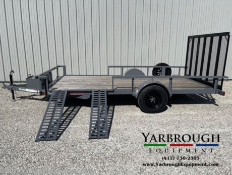 &lt;h3&gt;2022 Midsota&amp;#8482; UT Series 83&quot; x 14&#39;&lt;/h3&gt;&lt;p&gt;The UT series of trailers from Midsota Manufacturing is the greatest quality utility trailer series on the market today. These trailers are built to last with extensive, Midsota-exclusive features to help you get the job done.&lt;/p&gt;&lt;br&gt;&lt;br&gt;HD Spring Assisted Ramp&lt;br&gt;A-Frame Toolbox&lt;br&gt;ATV Side-Mounted Ramps&lt;br&gt;Spare Tire&lt;br&gt;4&#39; Ramp Gate&lt;br&gt;5 Year Frame Warranty http://www.yarbroughequipment.com/--xInventoryDetail?id=12406645