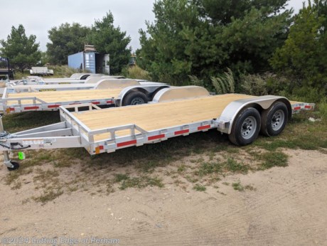 &lt;p&gt;Mission open car hauler&amp;nbsp;&lt;/p&gt;
&lt;p&gt;Tandem 5200lb leaf spring axles with electric brakes&amp;nbsp;&lt;/p&gt;
&lt;p&gt;Removable drivers side fender&amp;nbsp;&lt;/p&gt;
&lt;p&gt;Treated pine wood decking with beaver tail and pull out ramps&amp;nbsp;&lt;/p&gt;
&lt;p&gt;Rub rails and stake pockets, 4 D rings 5000lb rated each&amp;nbsp;&lt;/p&gt;
&lt;p&gt;Premium LED running lights&amp;nbsp;&lt;/p&gt;
&lt;p&gt;4 yr trailer warranty&amp;nbsp;&lt;/p&gt;
&lt;p&gt;&amp;nbsp;&lt;/p&gt;