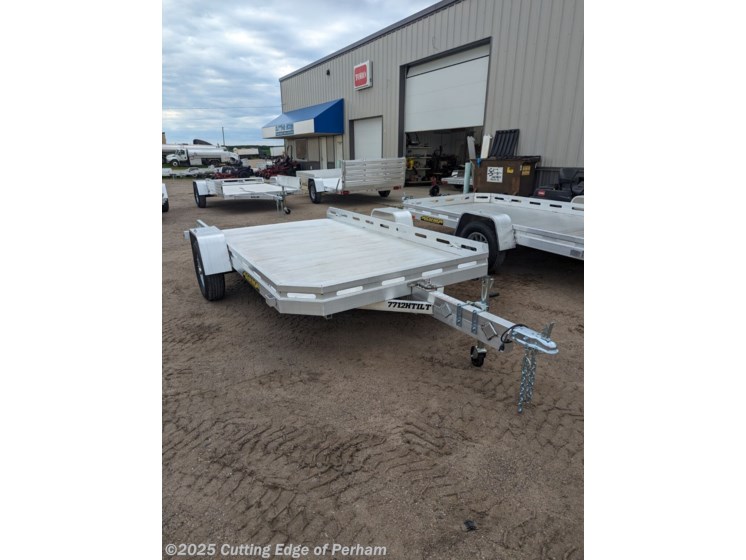 6x12 Utility Trailer for sale | New Aluma 7712H-TILT 6.5x12 tilt ...