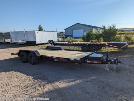 &lt;p&gt;Midsota nova series car hauler trailer&amp;nbsp;&lt;/p&gt;
&lt;p&gt;Tandem 3500lb spring axles with electric brakes&amp;nbsp;&lt;/p&gt;
&lt;p&gt;Steel A frame toolbox with lockable lid&amp;nbsp;&lt;/p&gt;
&lt;p&gt;Spare tire carrier welded on&amp;nbsp;&lt;/p&gt;
&lt;p&gt;18&#39; overall deck length including 4&#39; beavertail and pull out ramps&amp;nbsp;&lt;/p&gt;
&lt;p&gt;LED premium lighting, treated pine wood decking&amp;nbsp;&lt;/p&gt;
&lt;p&gt;PPG Premium primer and paint&amp;nbsp;&lt;/p&gt;
&lt;p&gt;&amp;nbsp;&lt;/p&gt;