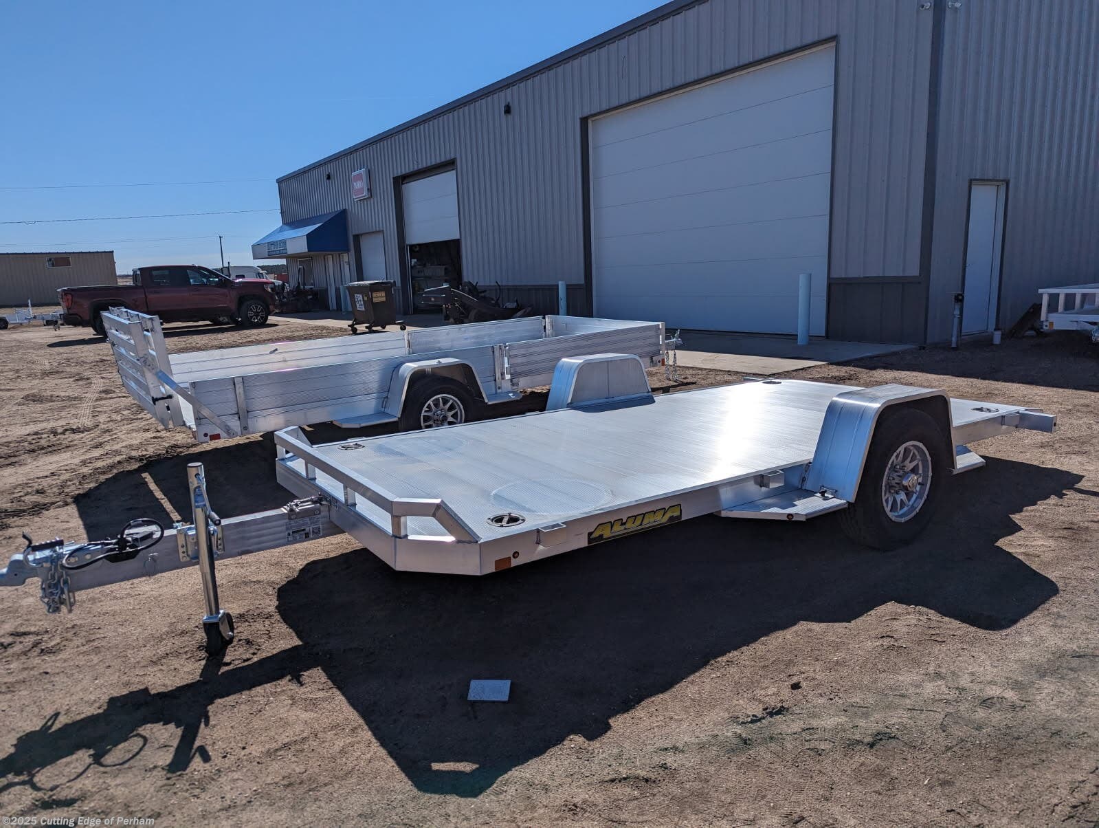 2026 Aluma 8214HS Tilt 14' HD Tilt utility trailer