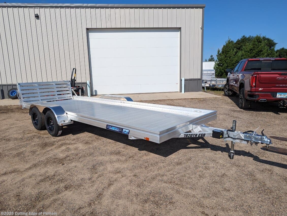 2026 Aluma 7820ESA-TA 6.5x20 aluminum utility trailer