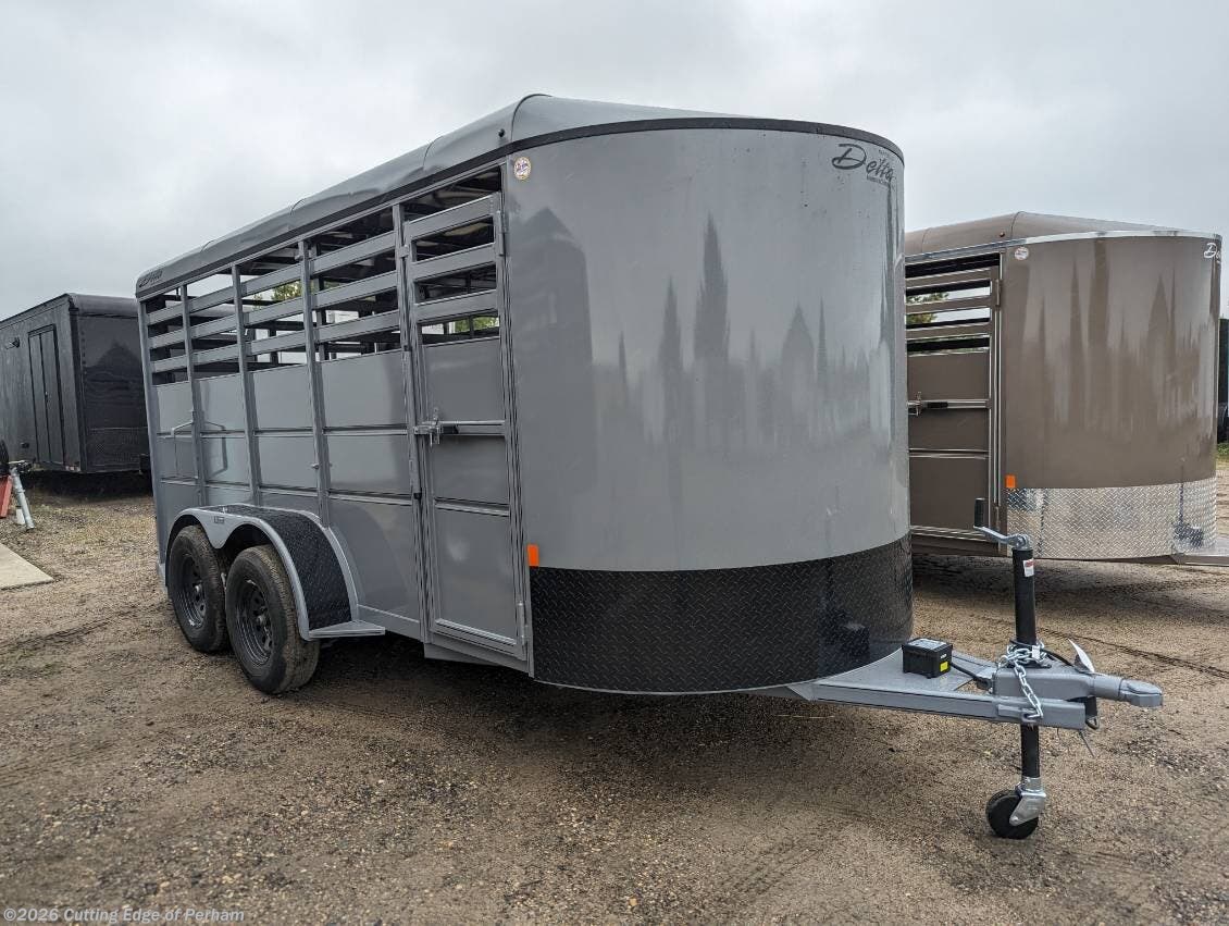 2026 Delta 500 ES 16' livestock trailer