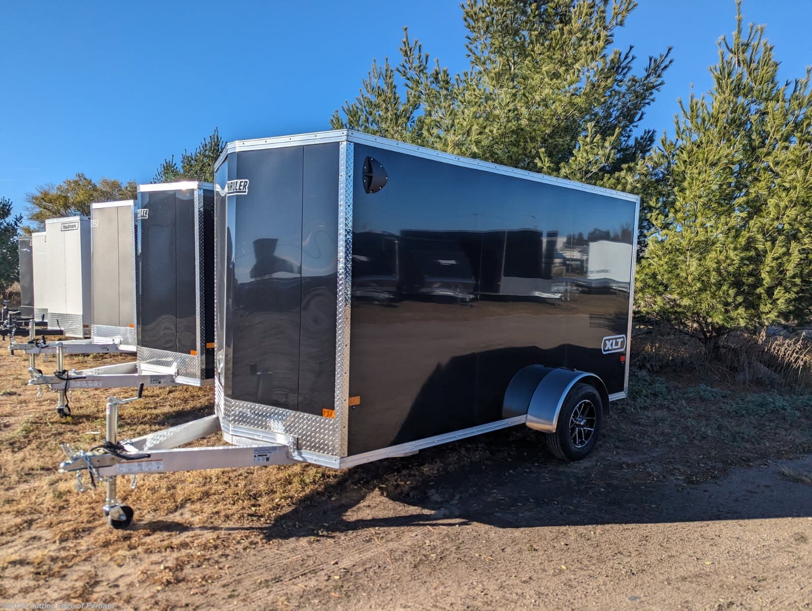 2026 EZ-Hauler 6x12 aluminum cargo trailer