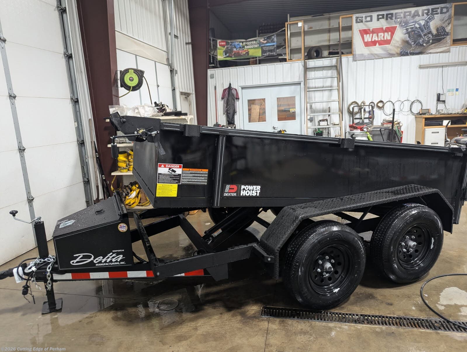 2026 Delta 252NBD 5x10 dump trailer