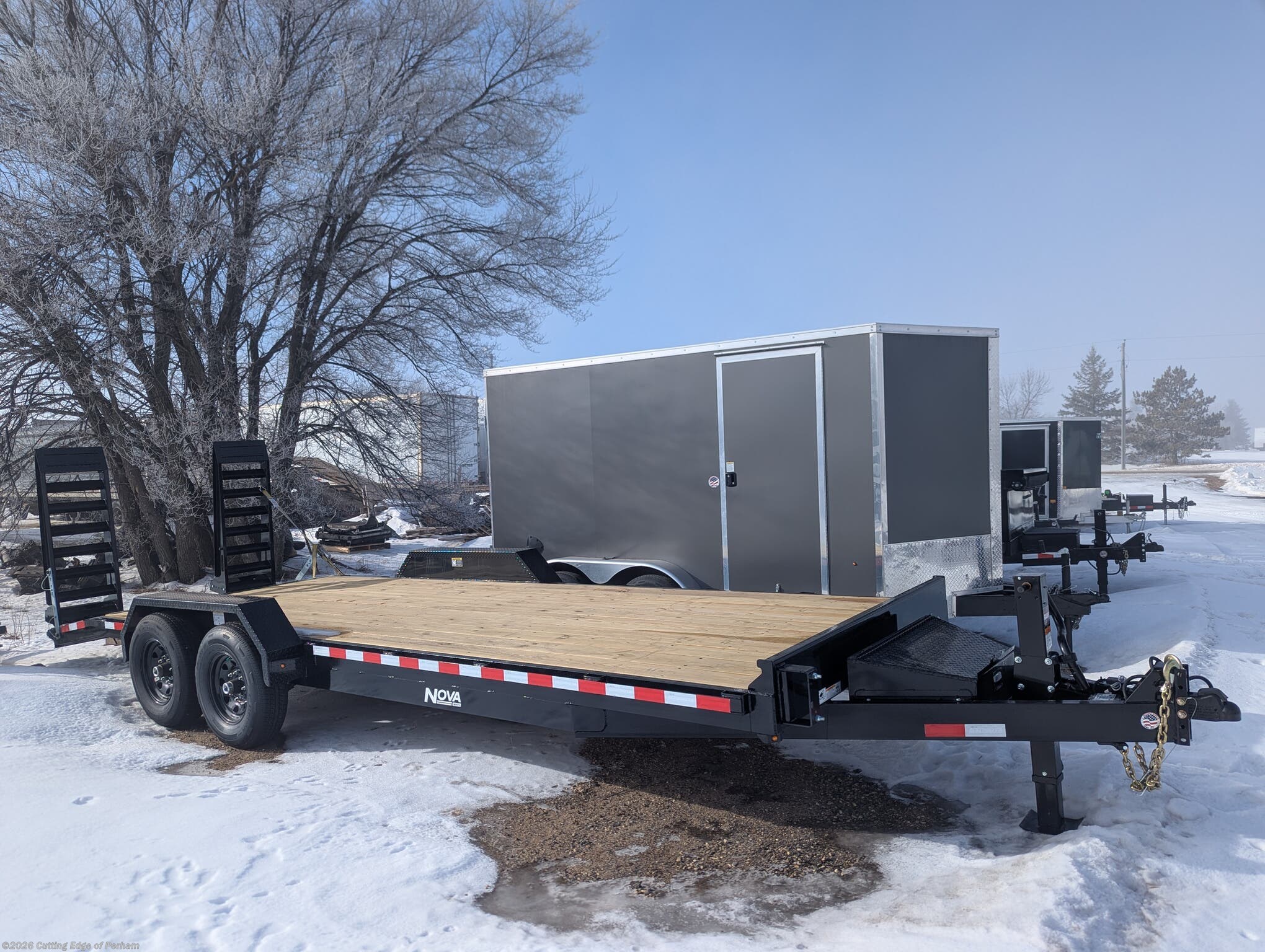 2026 Midsota 22' equipment trailer