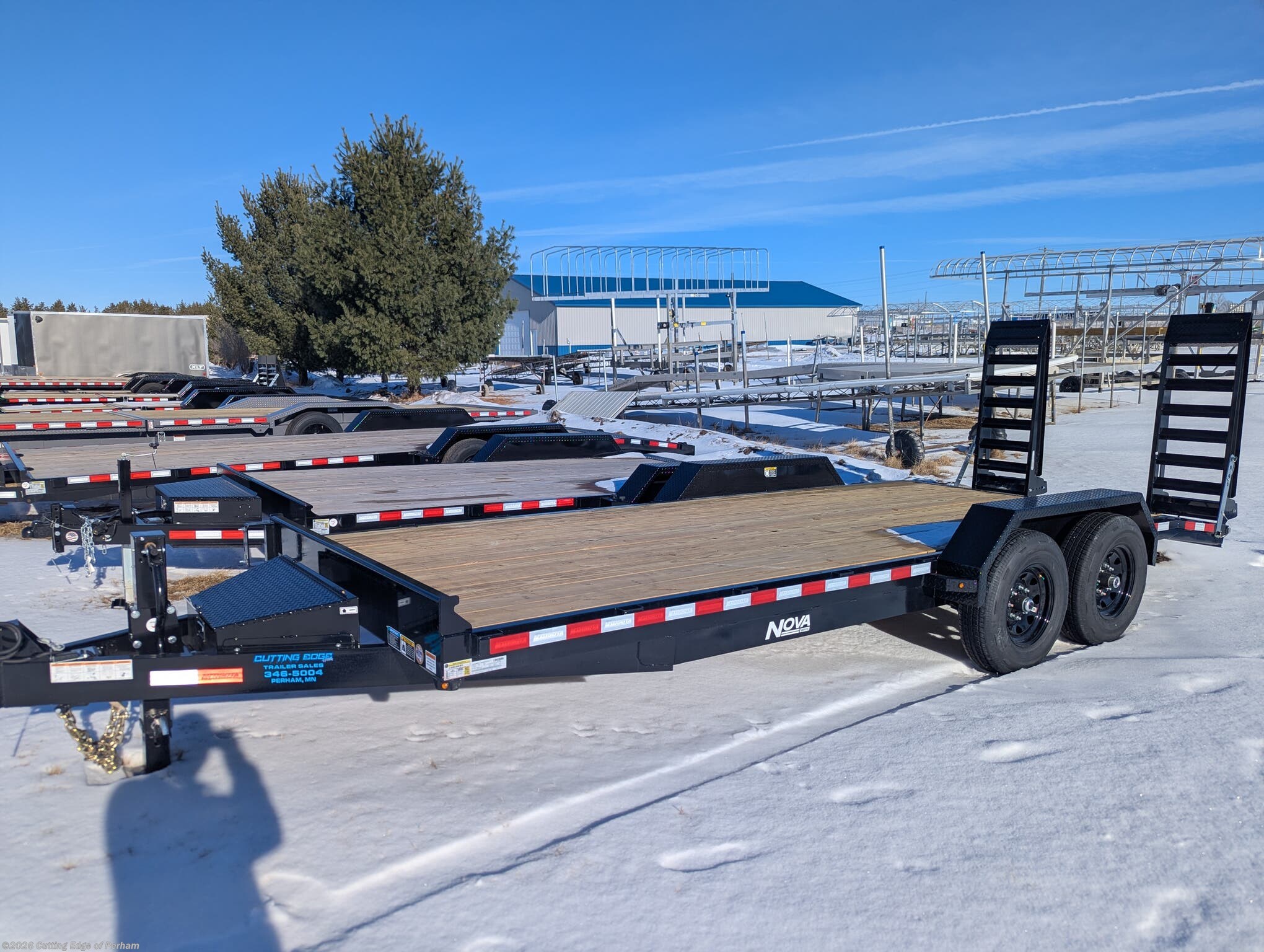 2026 Midsota 20' equipment trailer