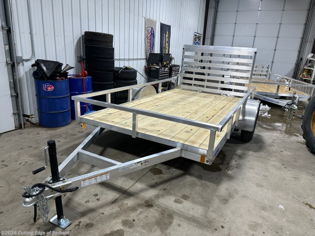 2026 Mission Trailers MU 80x12 aluminum utility trailer