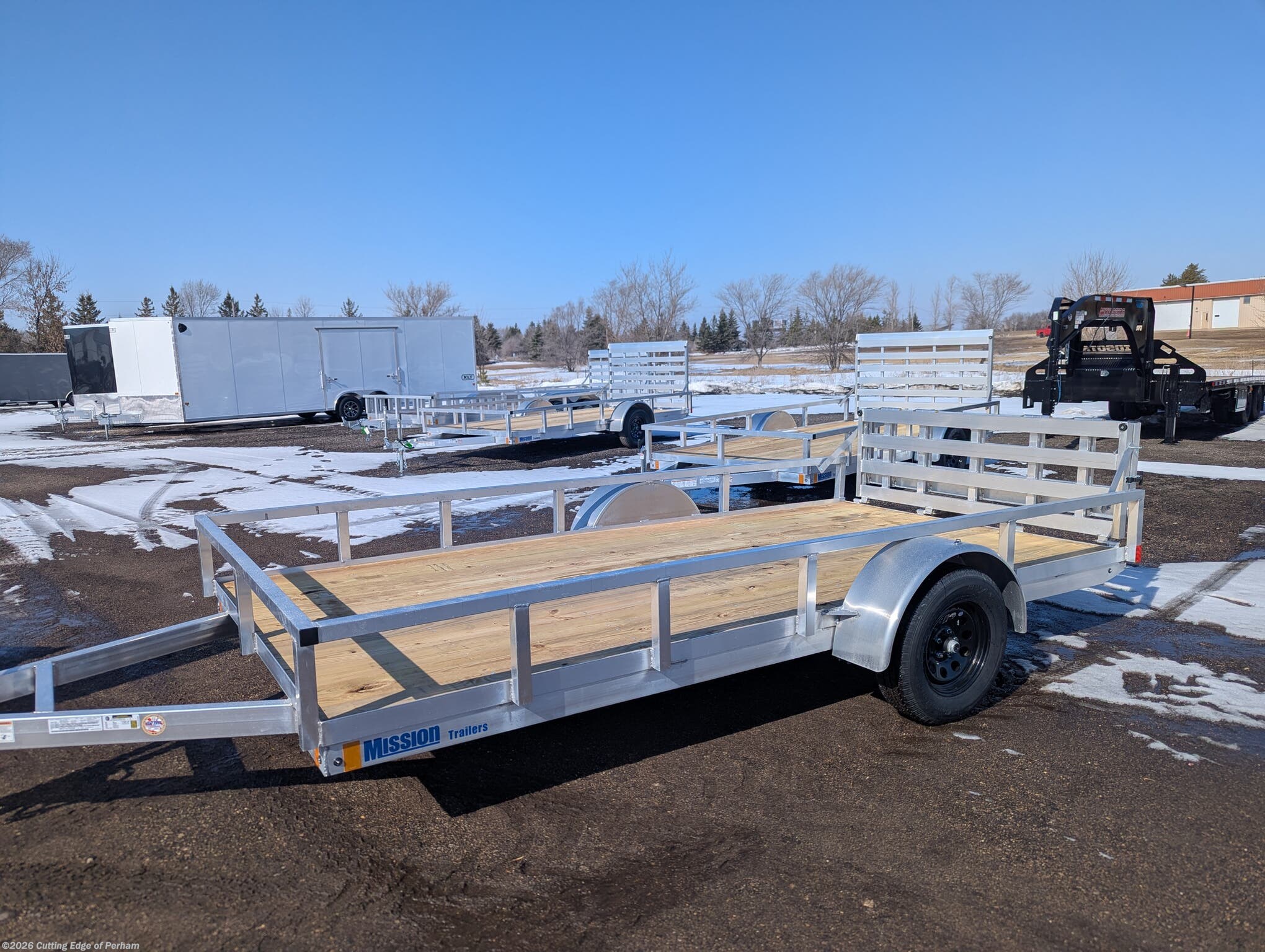 2026 Mission Trailers MU 80x14 BT