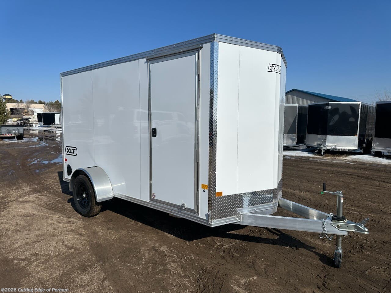 2026 EZ-Hauler 6x12 XLT PRO white