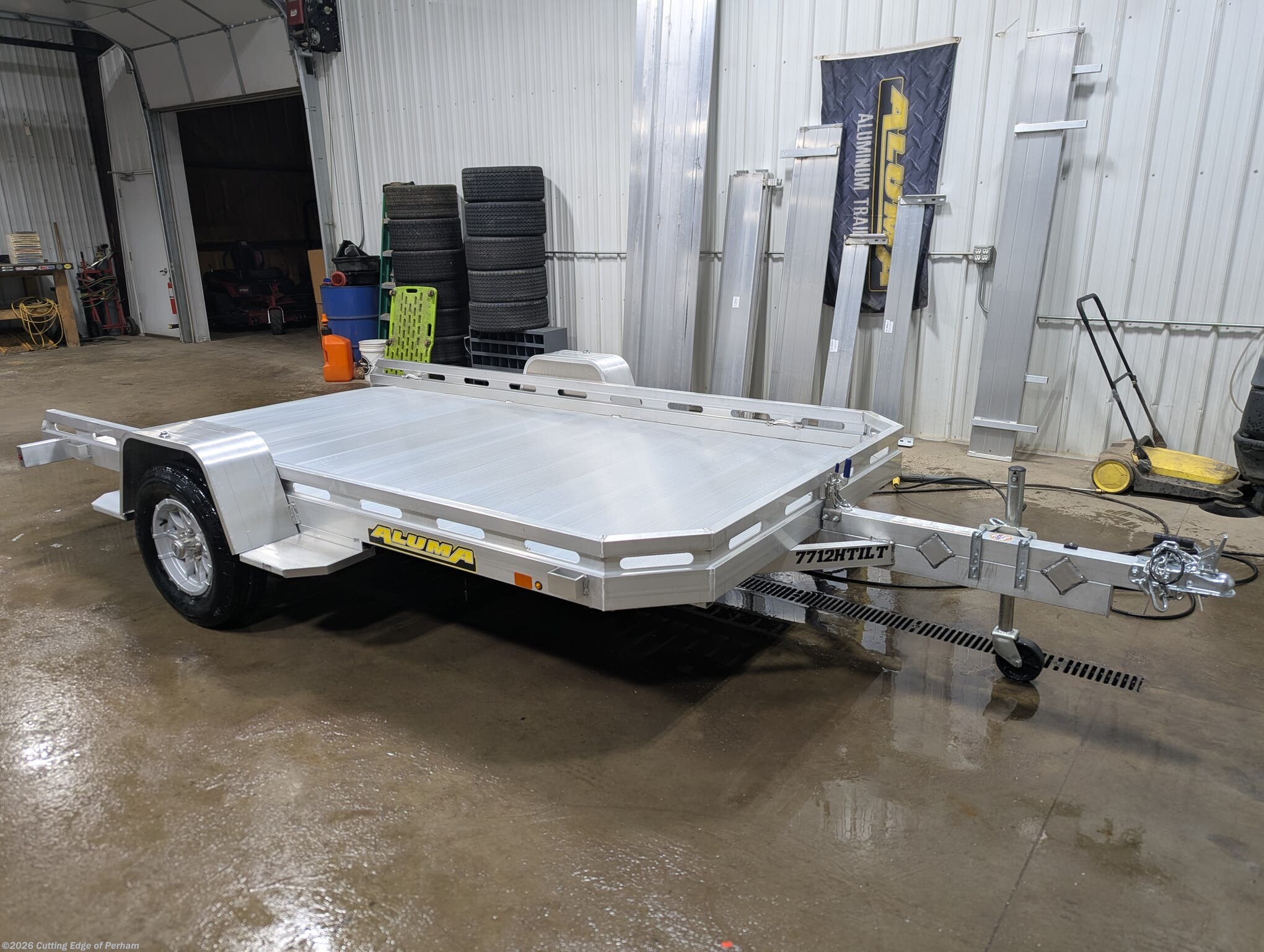 2027 Aluma 7712H-TILT 6.5x12 Tilt (CALL FOR BEST PRICING)