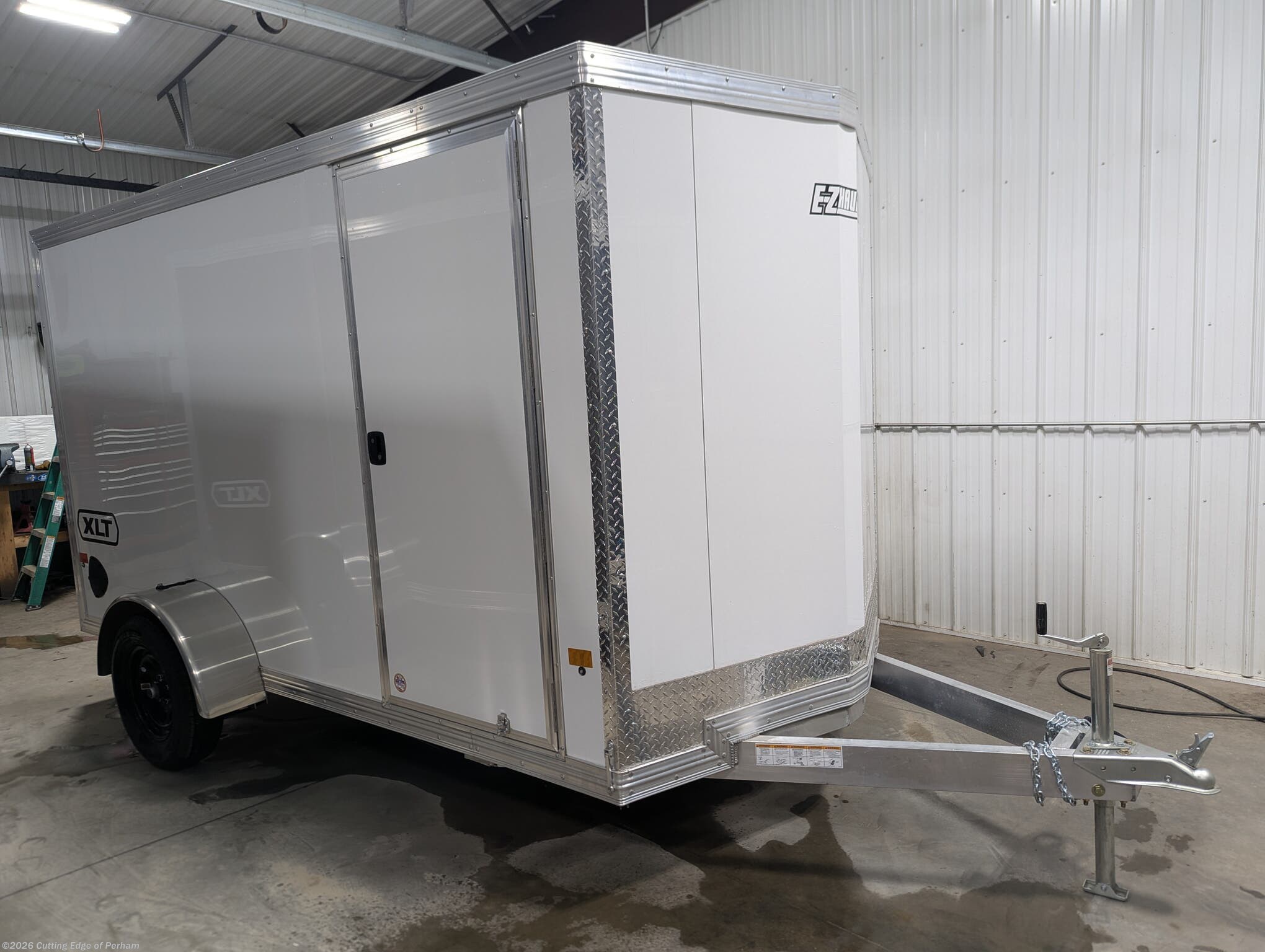 2026 EZ-Hauler 6x12 XLT PRO White