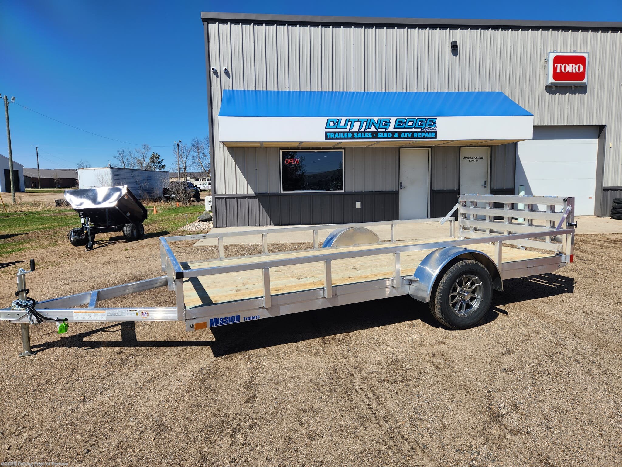 2026 Mission Trailers MU 72x14 Bifold, utility trailer