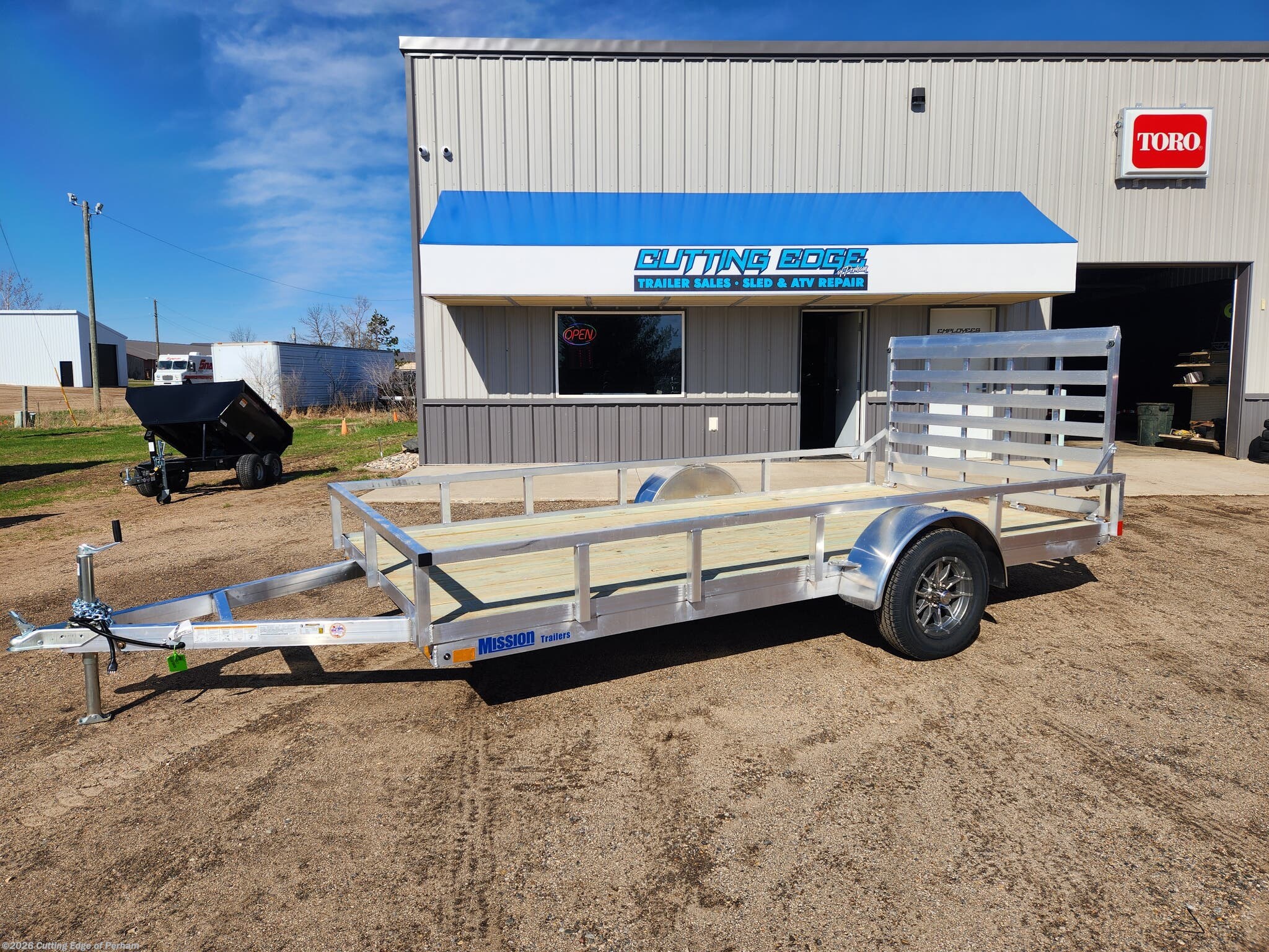2026 Mission Trailers MU 80x14 utility trailer