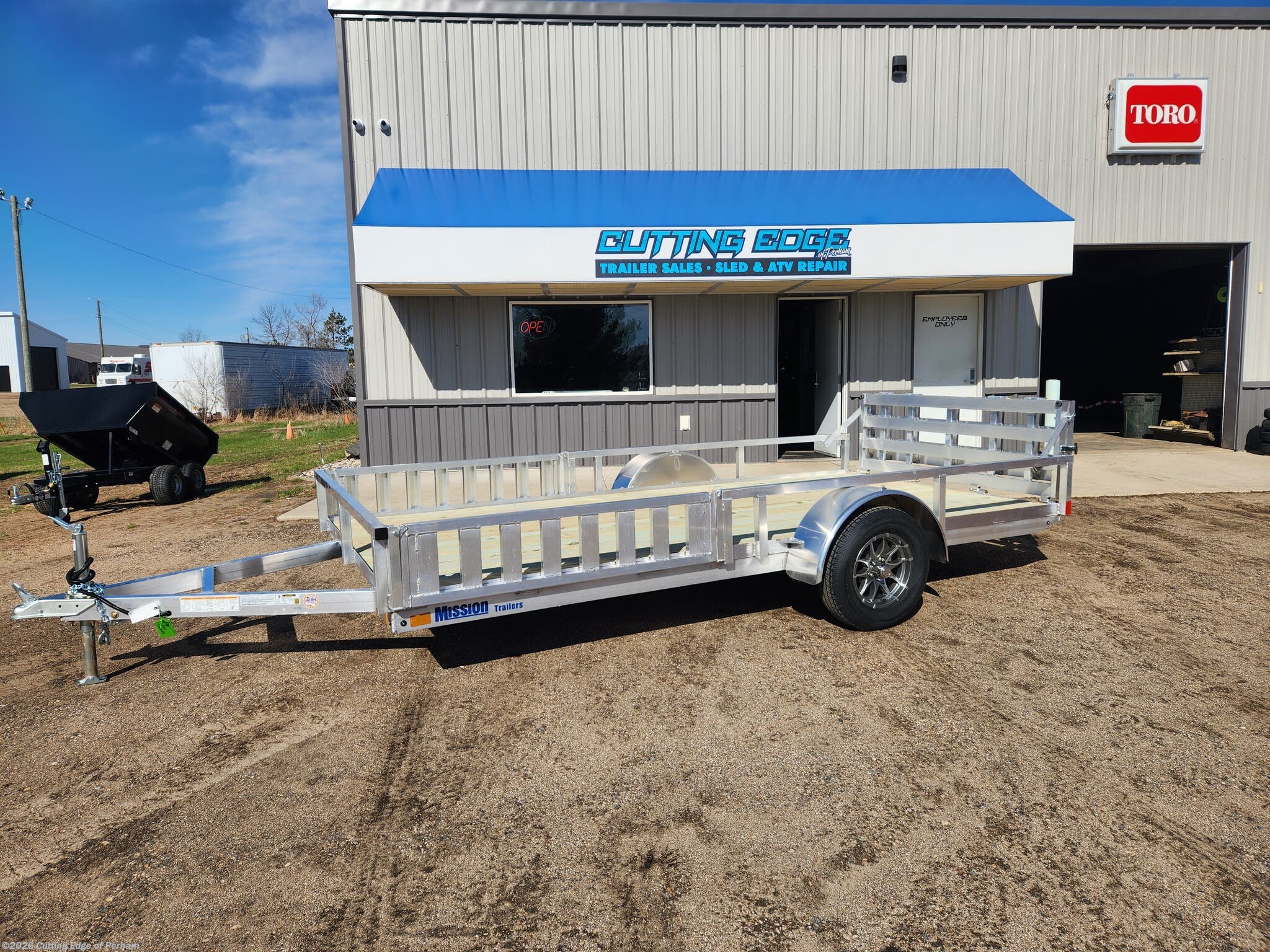 2026 Mission Trailers MU 80x14 SRBT utility trailer
