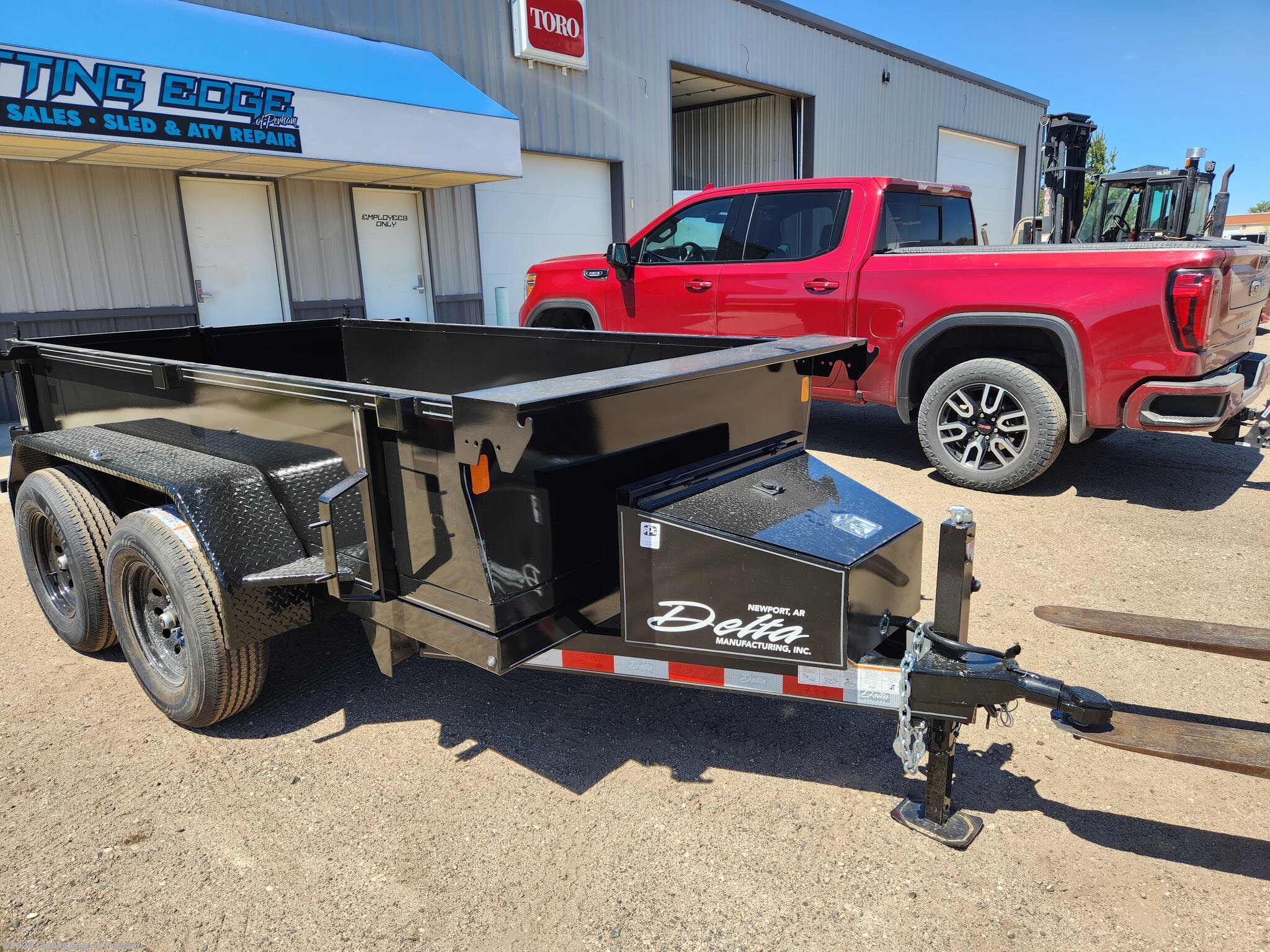 2026 Delta 5x10 Tandem axle dump trailer