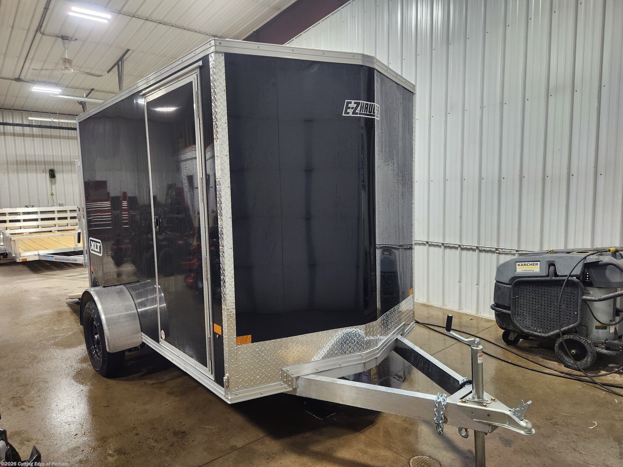 2026 EZ-Hauler 6x10 XLT PRO aluminum cargo trailer