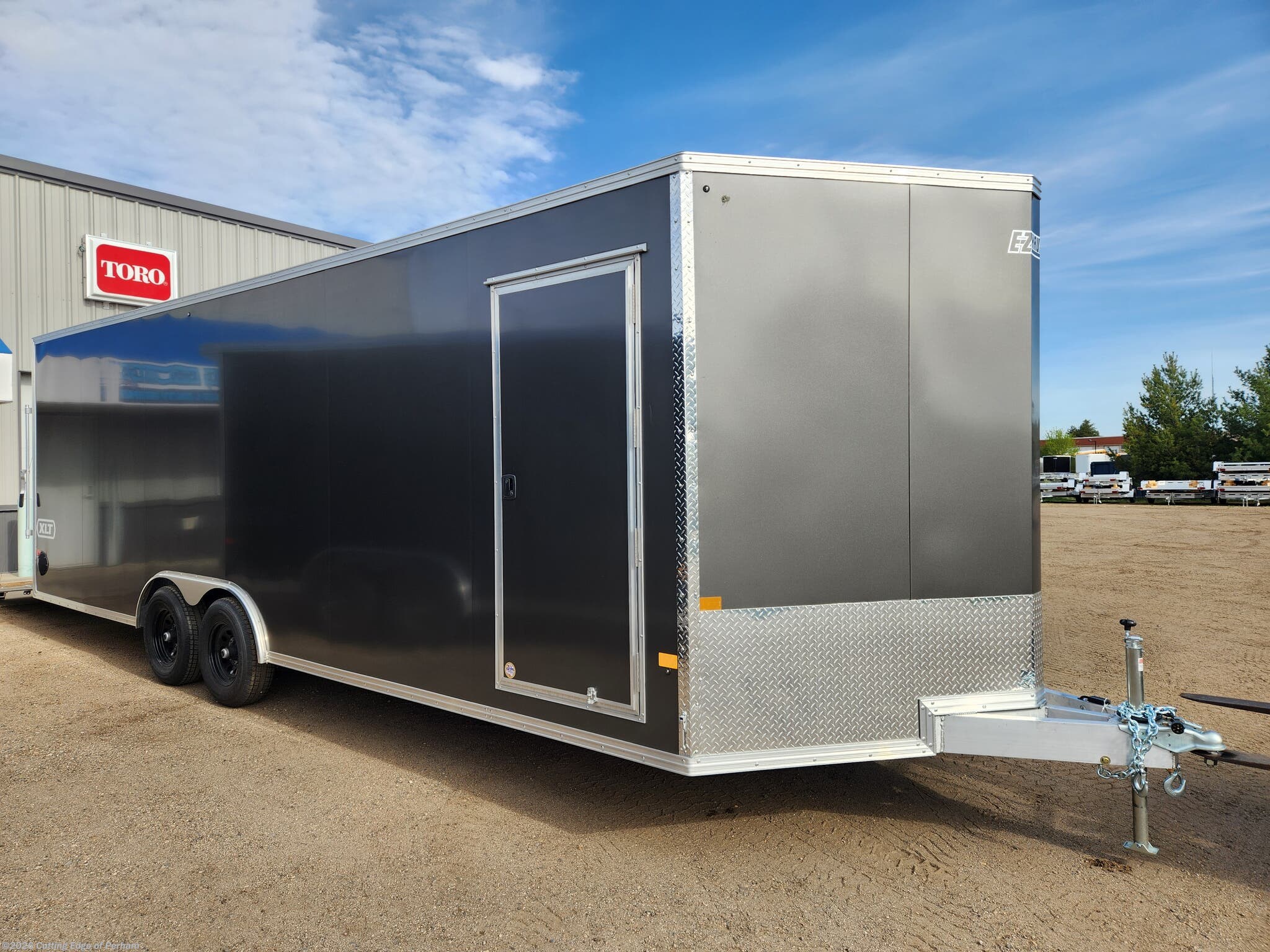 2026 EZ-Hauler 8.5x24 aluminum car hauler XLT PRO