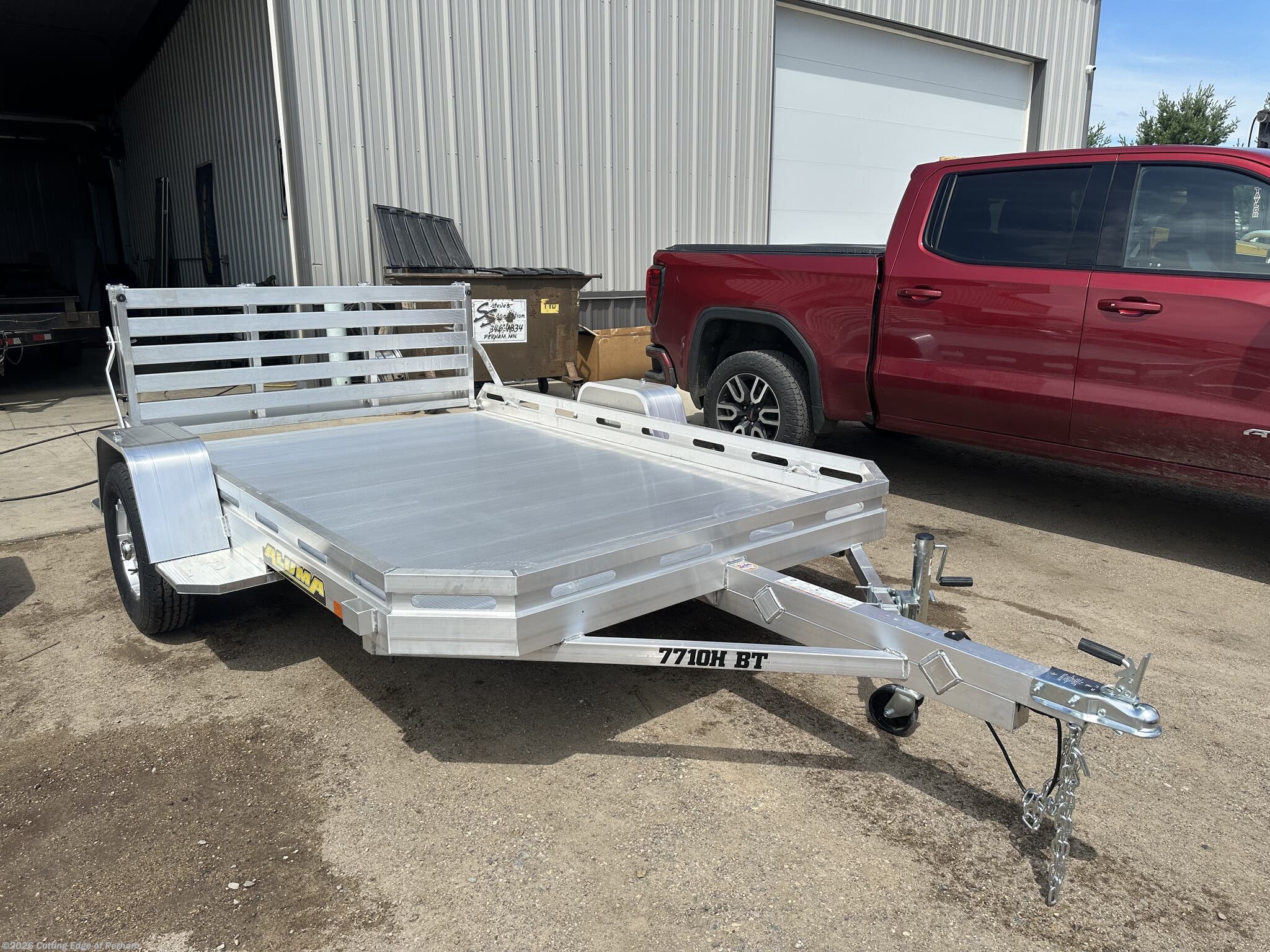 2027 Aluma 7710H-BT Utility Trailer