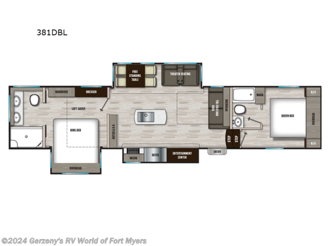 New 2024 Coachmen Chaparral 381DBL available in Port Charlotte, Florida