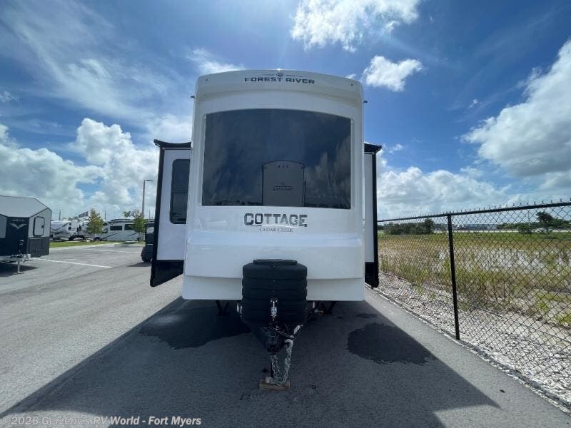 2025 Cedar Creek Cottage 40CCK by Forest River from Gerzeny's RV World - Fort Myers in Fort Myers, Florida