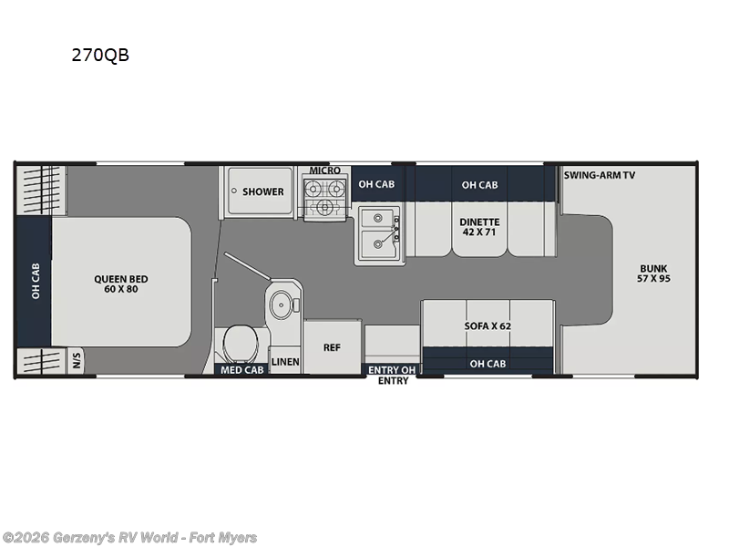 2024 Coachmen Leprechaun 270QB - Used Class C For Sale by Gerzeny's RV World - Fort Myers in Fort Myers, Florida
