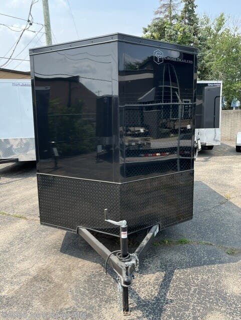 2027 Cross Trailers 6x10 2990 GVWR 72" Interior Height Blackout PCKG