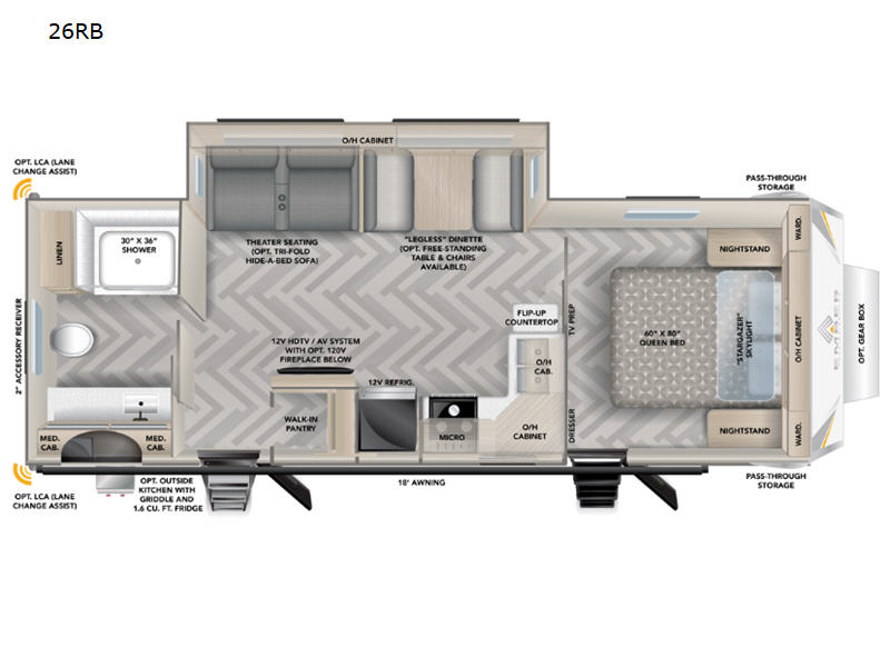 2024 Ember RV Touring Edition 26RB RV for Sale in Bunker Hill, IN 46914