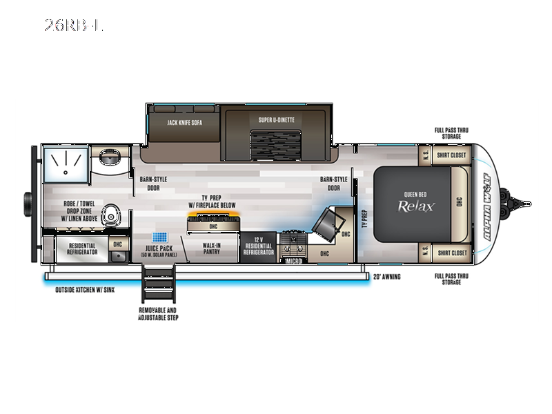 2024 Forest River Cherokee Alpha Wolf 26RB-L RV for Sale in Bunker Hill