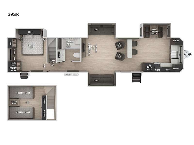 2024 Forest River Timberwolf 39SRBL RV for Sale in Bunker Hill, IN 2024 Forest River Timberwolf 39SRBL RV for Sale in Bunker Hill, IN