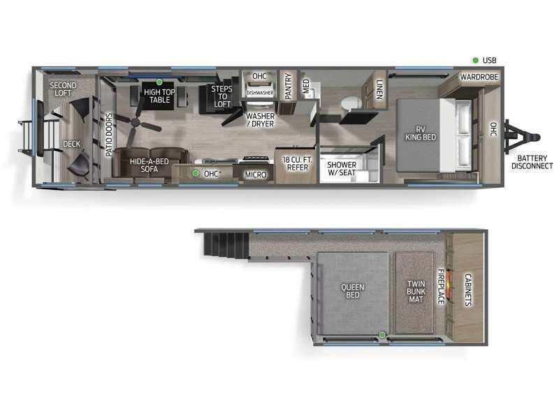 2026 Forest River Cherokee Timberwolf 20OG - New Destination Trailer For Sale by RV Dynasty in Bunker Hill, Indiana