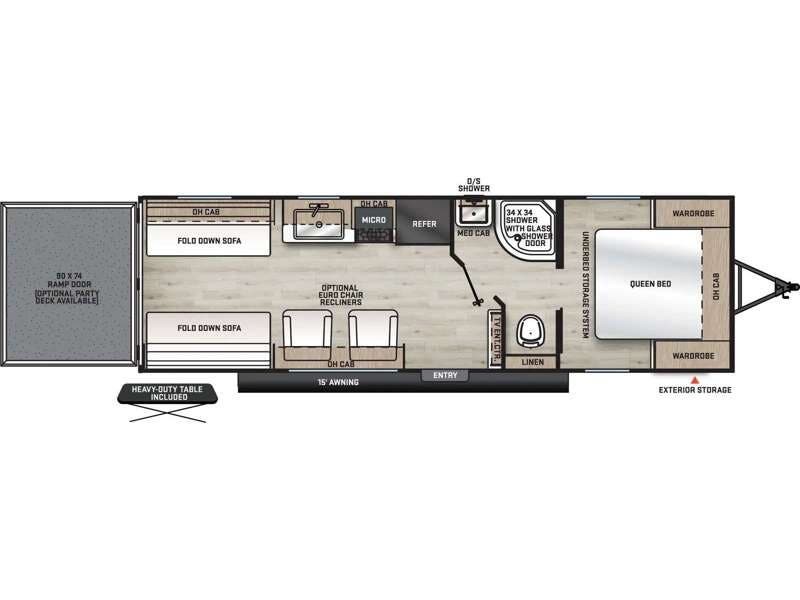 2027 Coachmen Catalina Trail Blazer 26TH - New Toy Hauler For Sale by RV Dynasty in Bunker Hill, Indiana