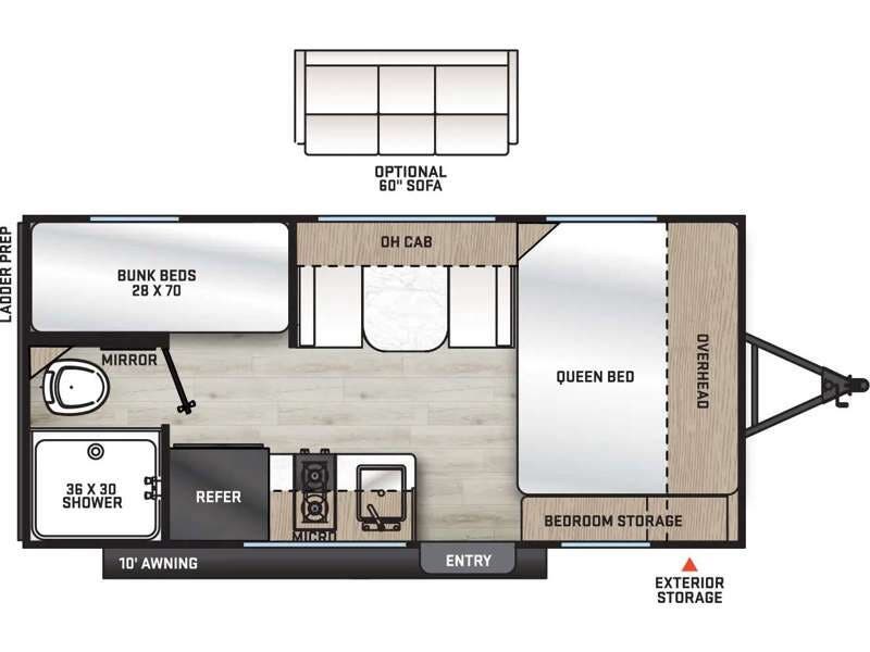 2027 Coachmen Catalina Summit Series 7 164BHX - New Travel Trailer For Sale by RV Dynasty in Bunker Hill, Indiana