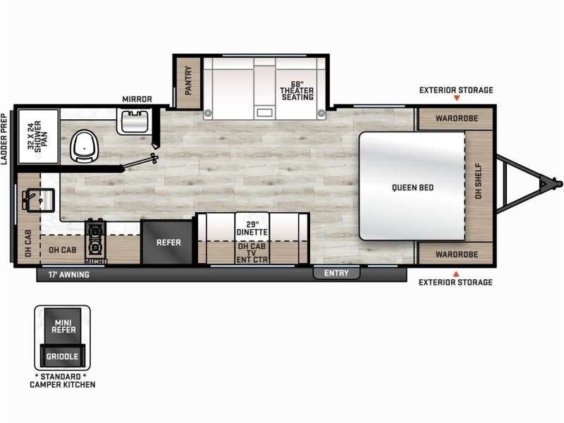 2027 Coachmen Catalina Summit Series 7 194RBS - New Travel Trailer For Sale by RV Dynasty in Bunker Hill, Indiana features Slideout